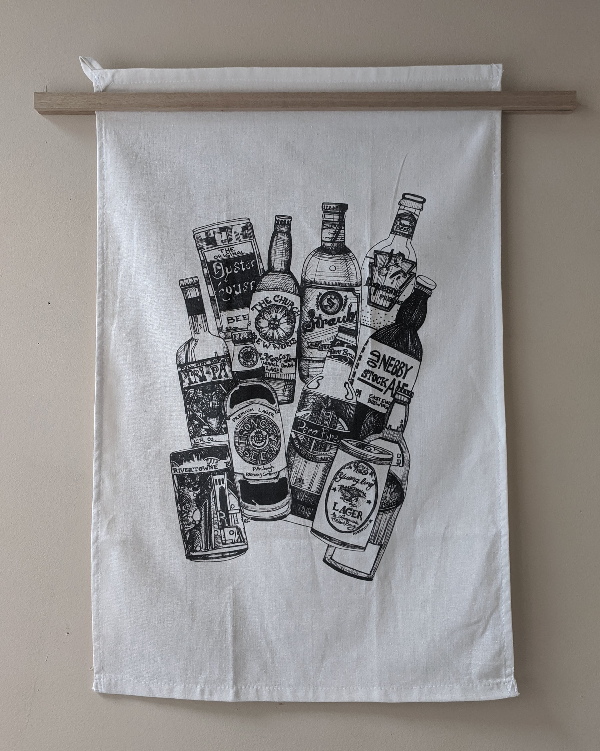 PGH Brews - Tea Towel