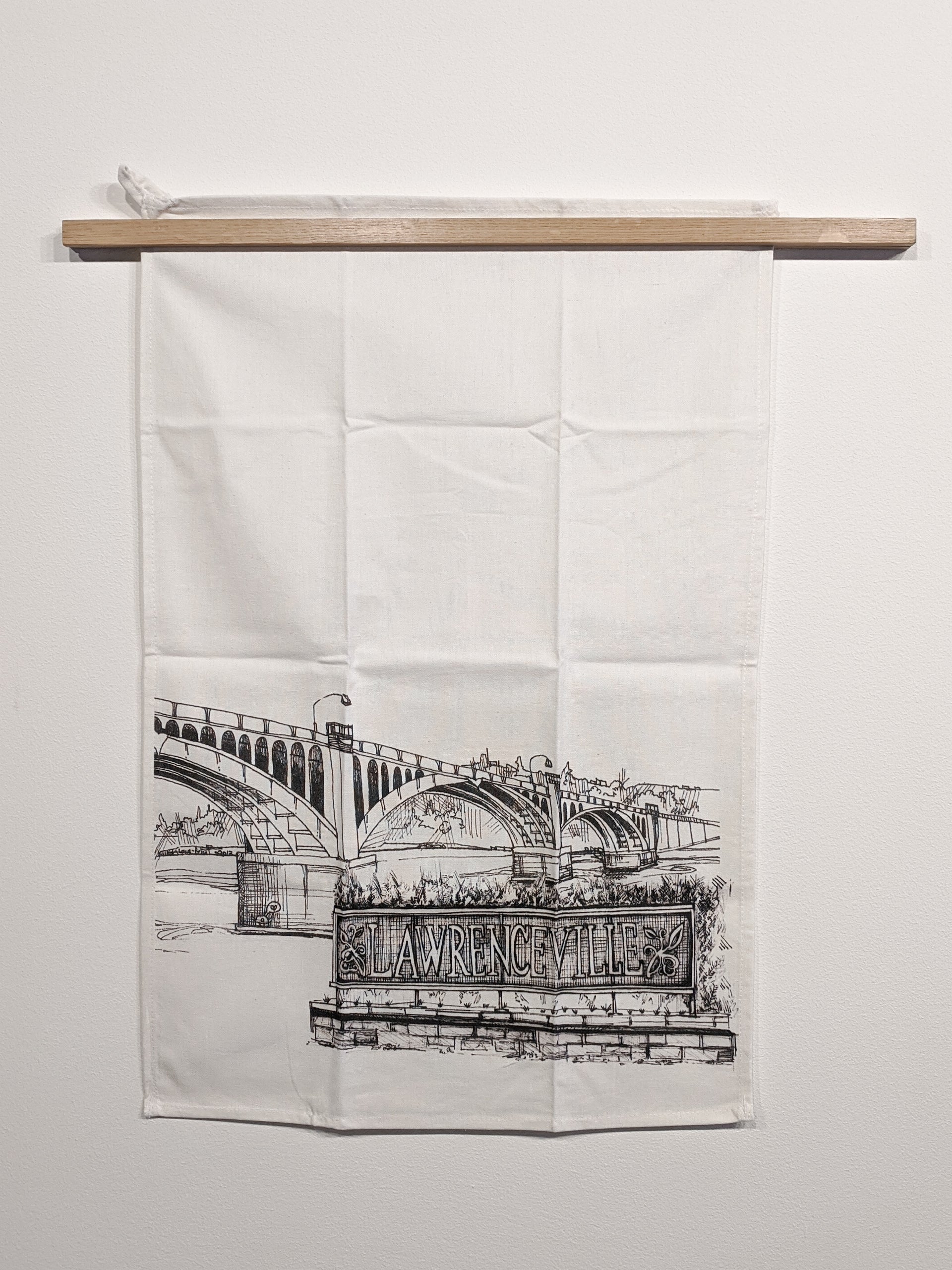 40th Street Bridge - Lawrenceville Towel