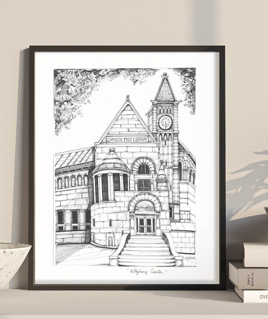 Allegheny Center | Art Print  