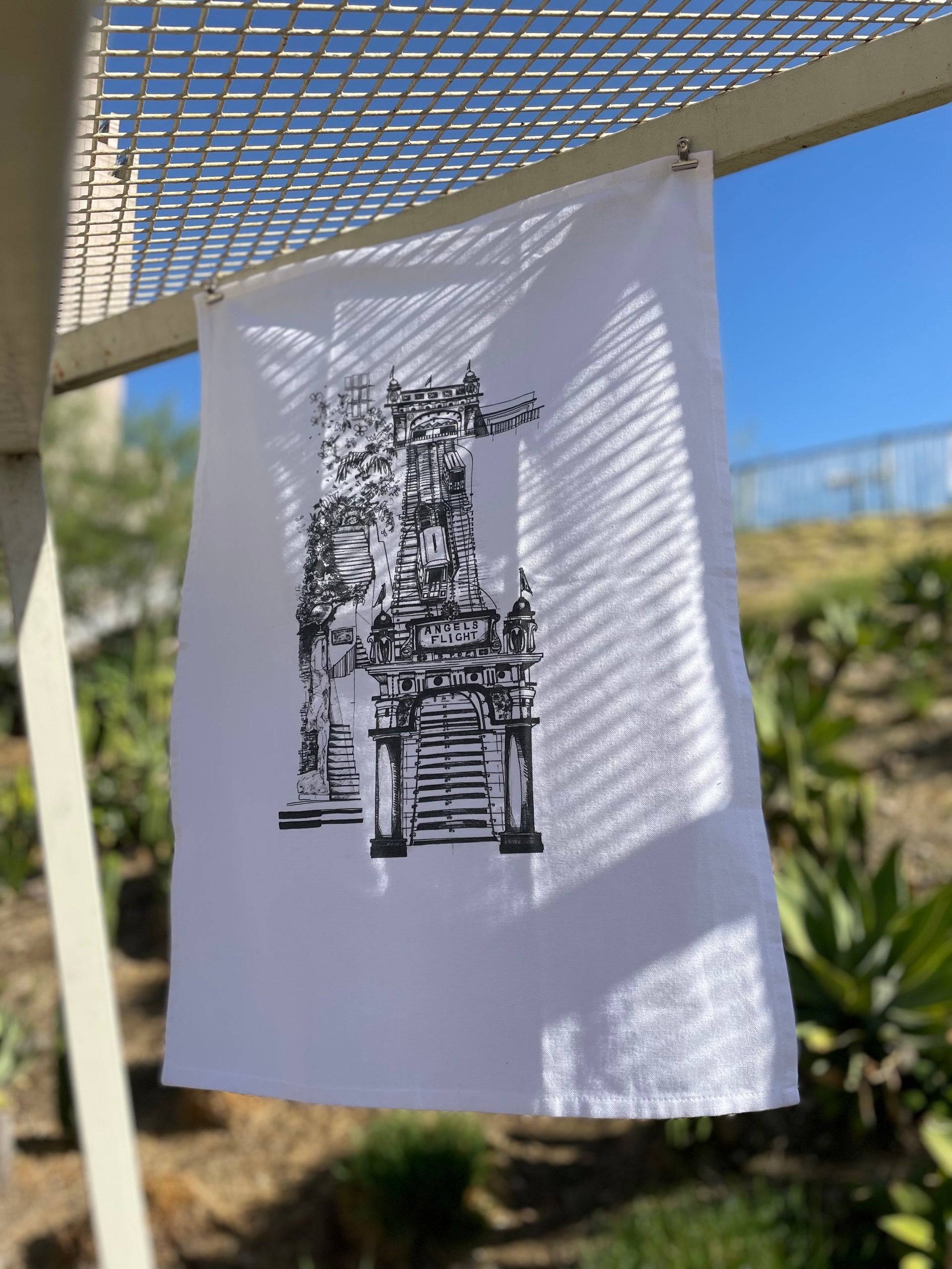 Angels Flight Incline Towel