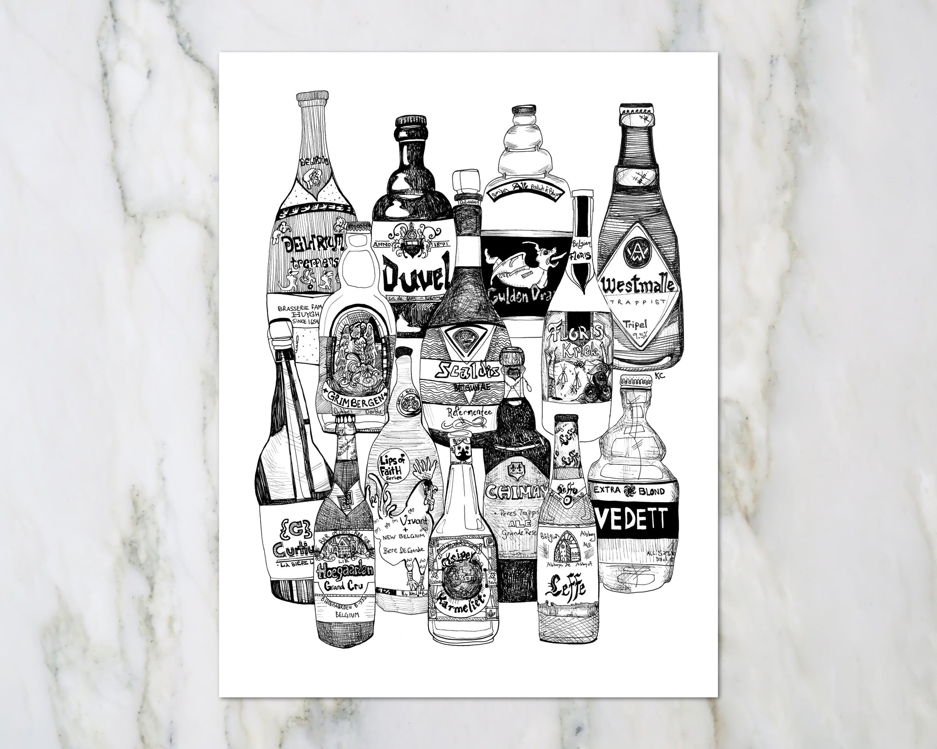 Belgian Brew | Art Print