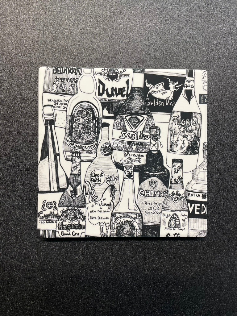 Belgian Brew Coaster Set