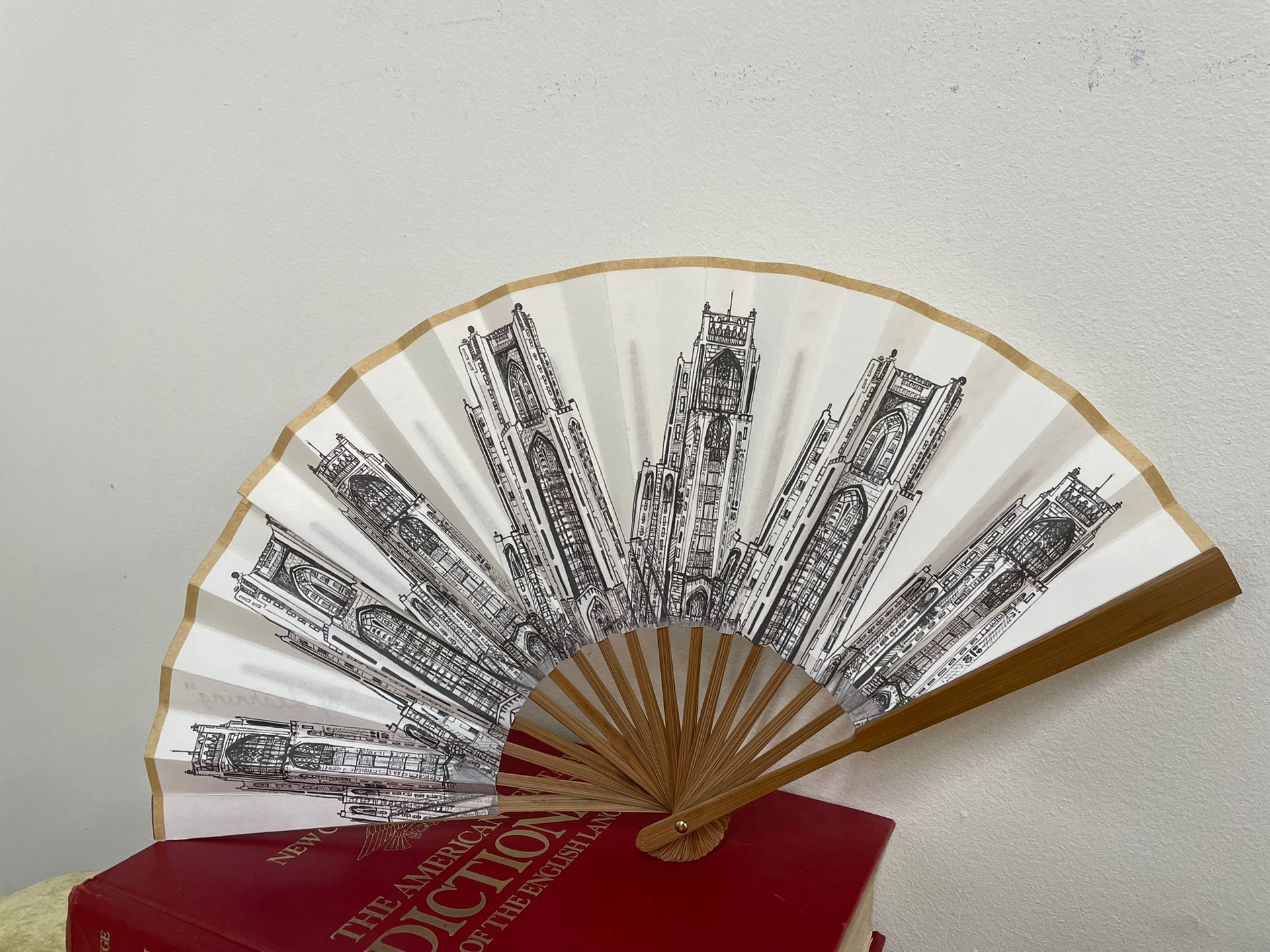 Cathedral Of Learning - Folding Hand Fan