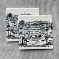 Dodger Stadium - Los Angeles - Coaster Set