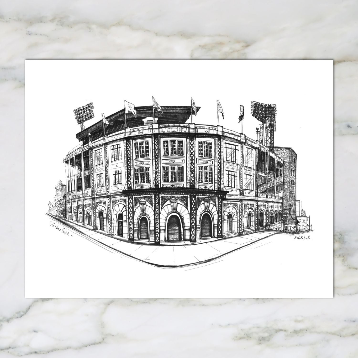 Forbes Field | Art Print