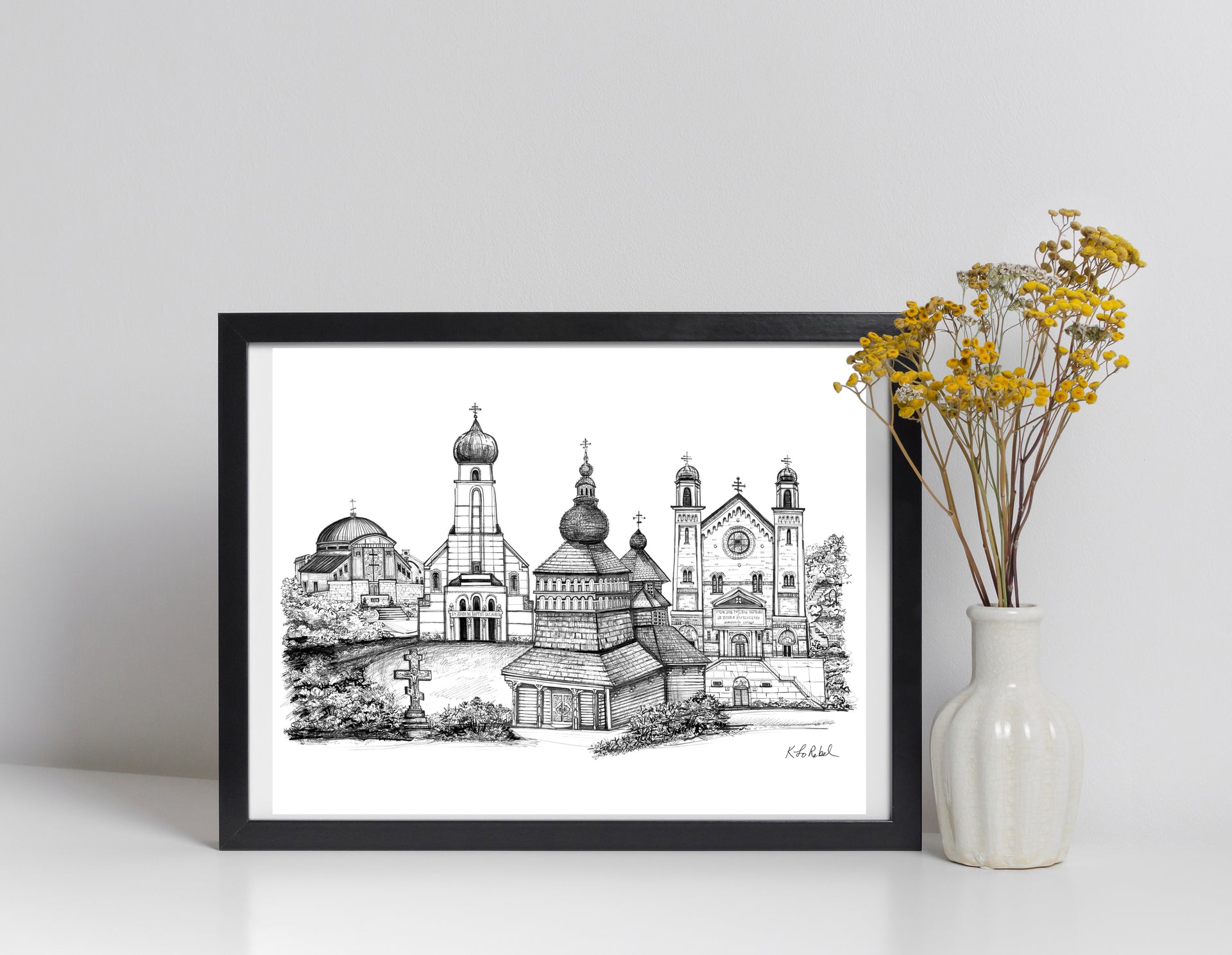 Byzantine Architecture | Art Print
