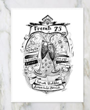Load image into Gallery viewer, French 75 Cocktail | Art Print
