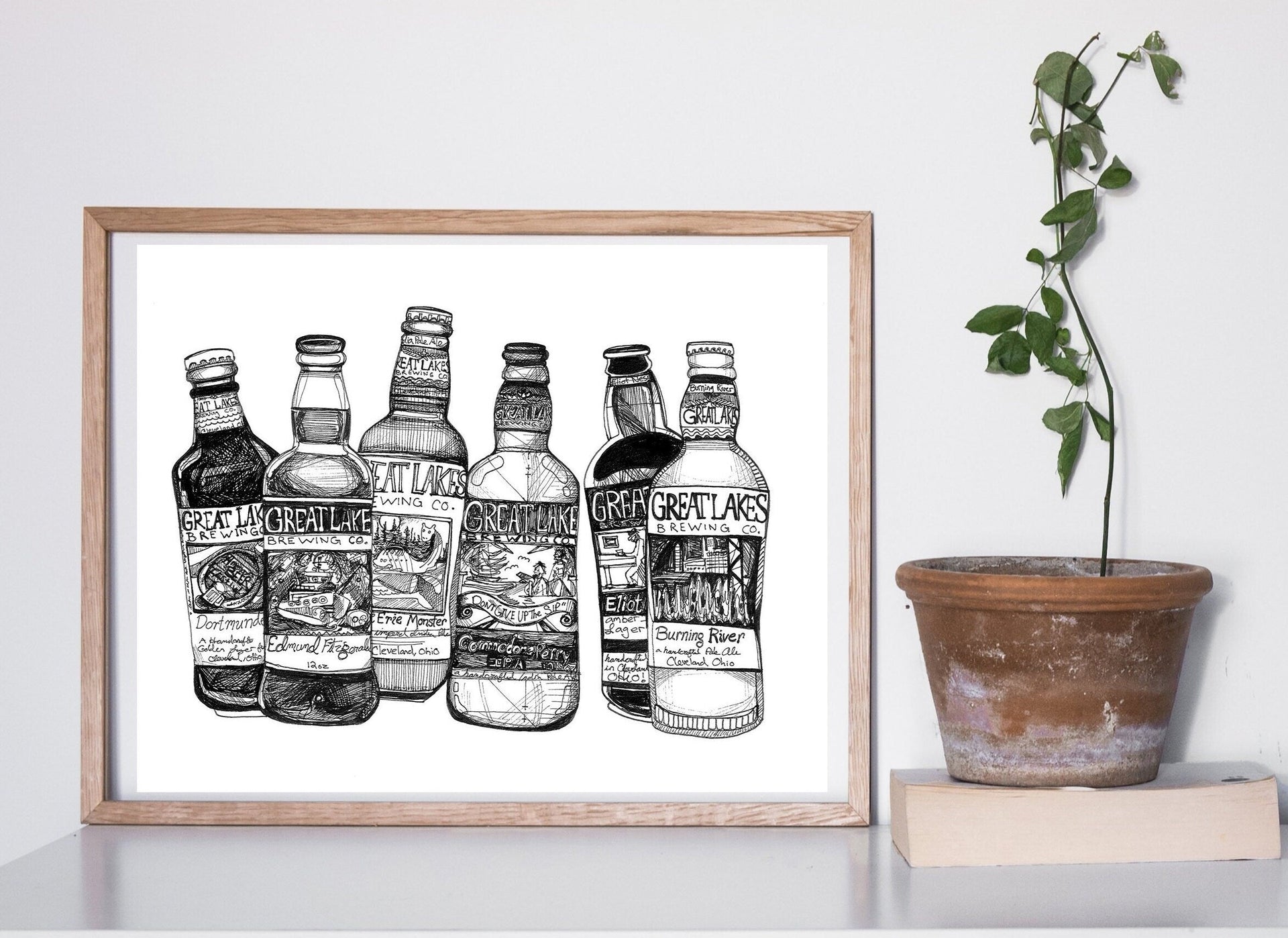 Great Lakes Beers | Art Print