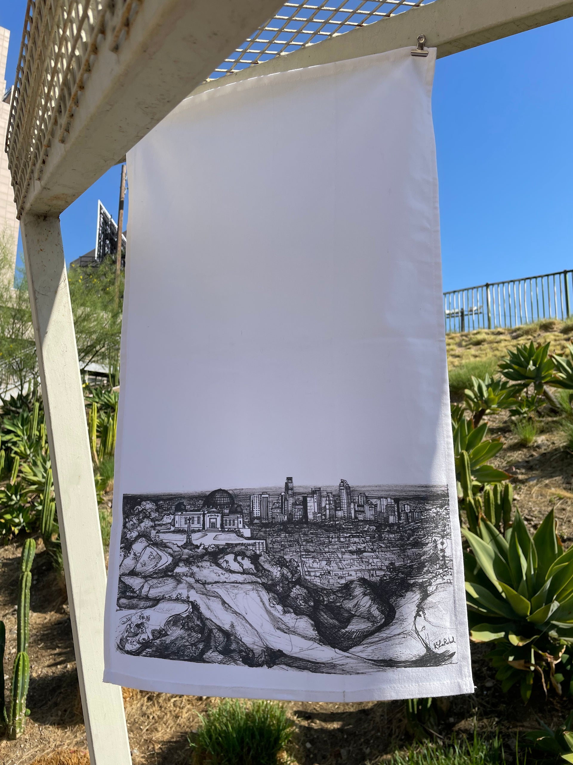 Griffith Observatory Towel