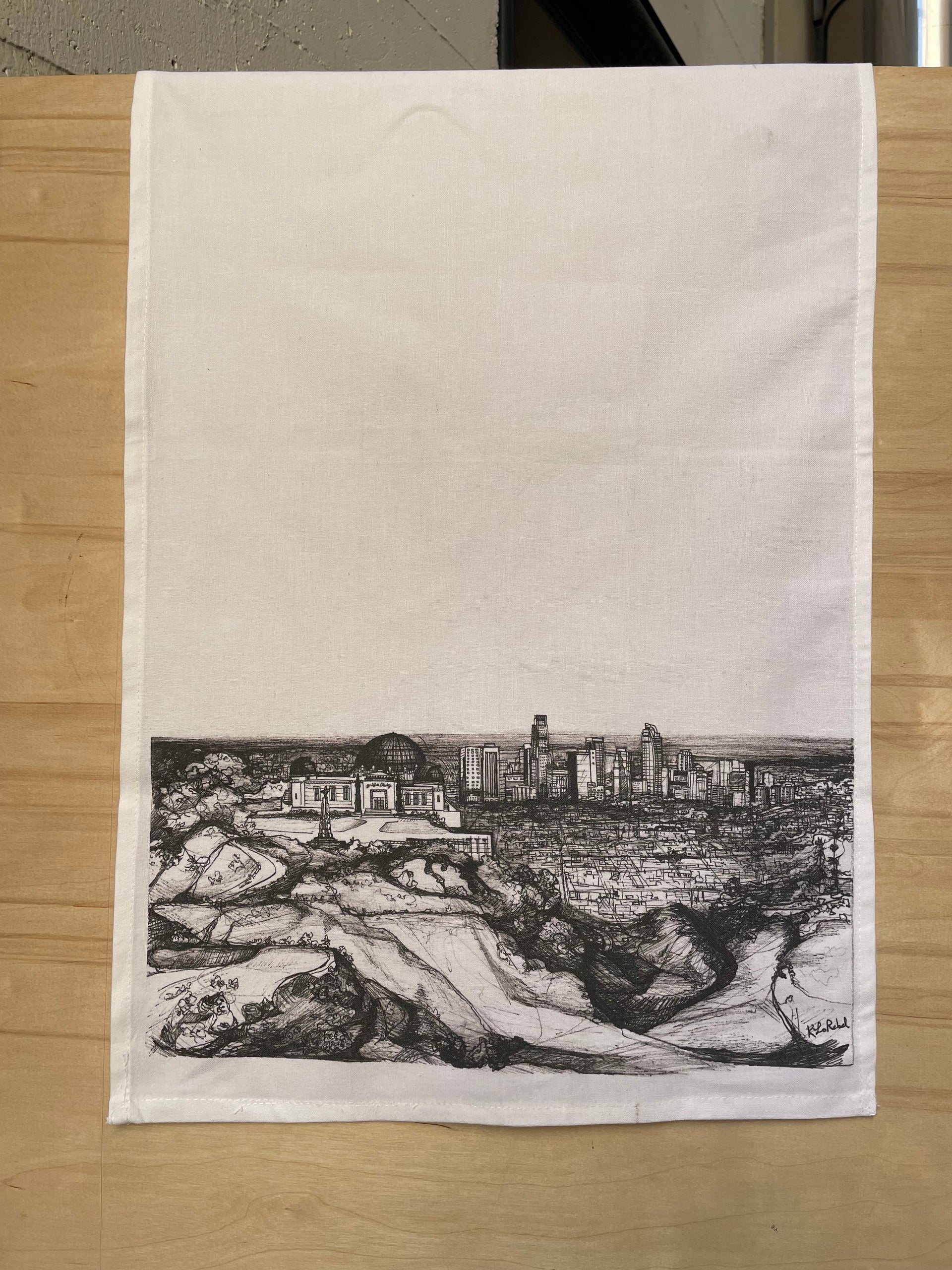 Griffith Observatory Towel