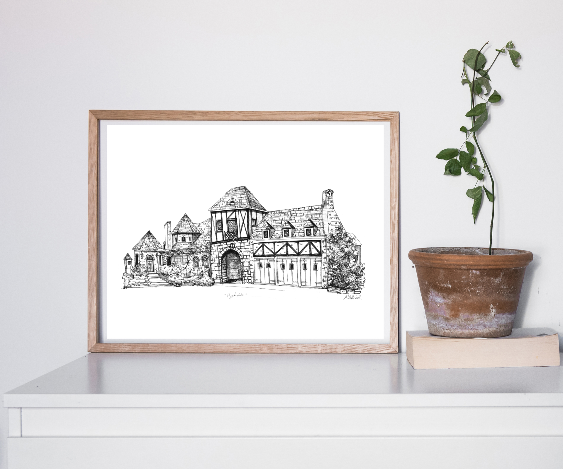 Hyeholde Restauraunt | Art Print