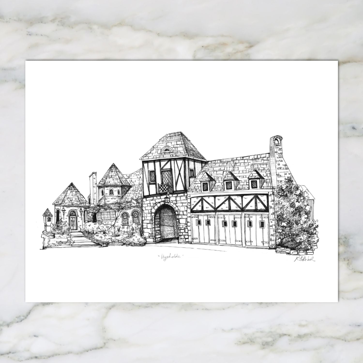 Hyeholde Restauraunt | Art Print