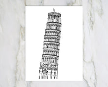Load image into Gallery viewer, Leaning Tower of Pisa | Art Print
