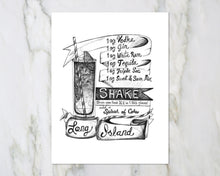 Load image into Gallery viewer, Long Island Cocktail | Art Print
