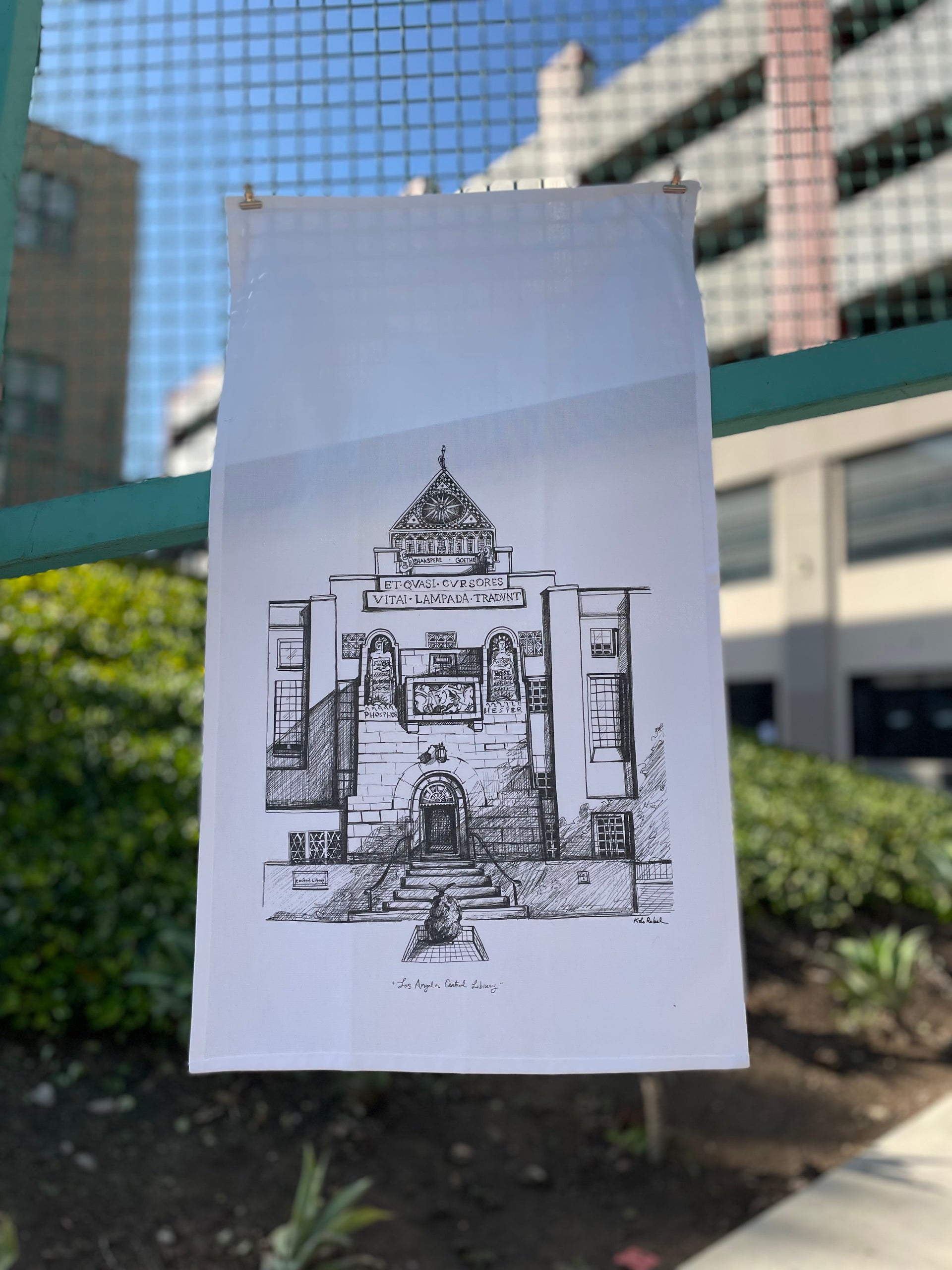 Los Angeles Central Library Towel