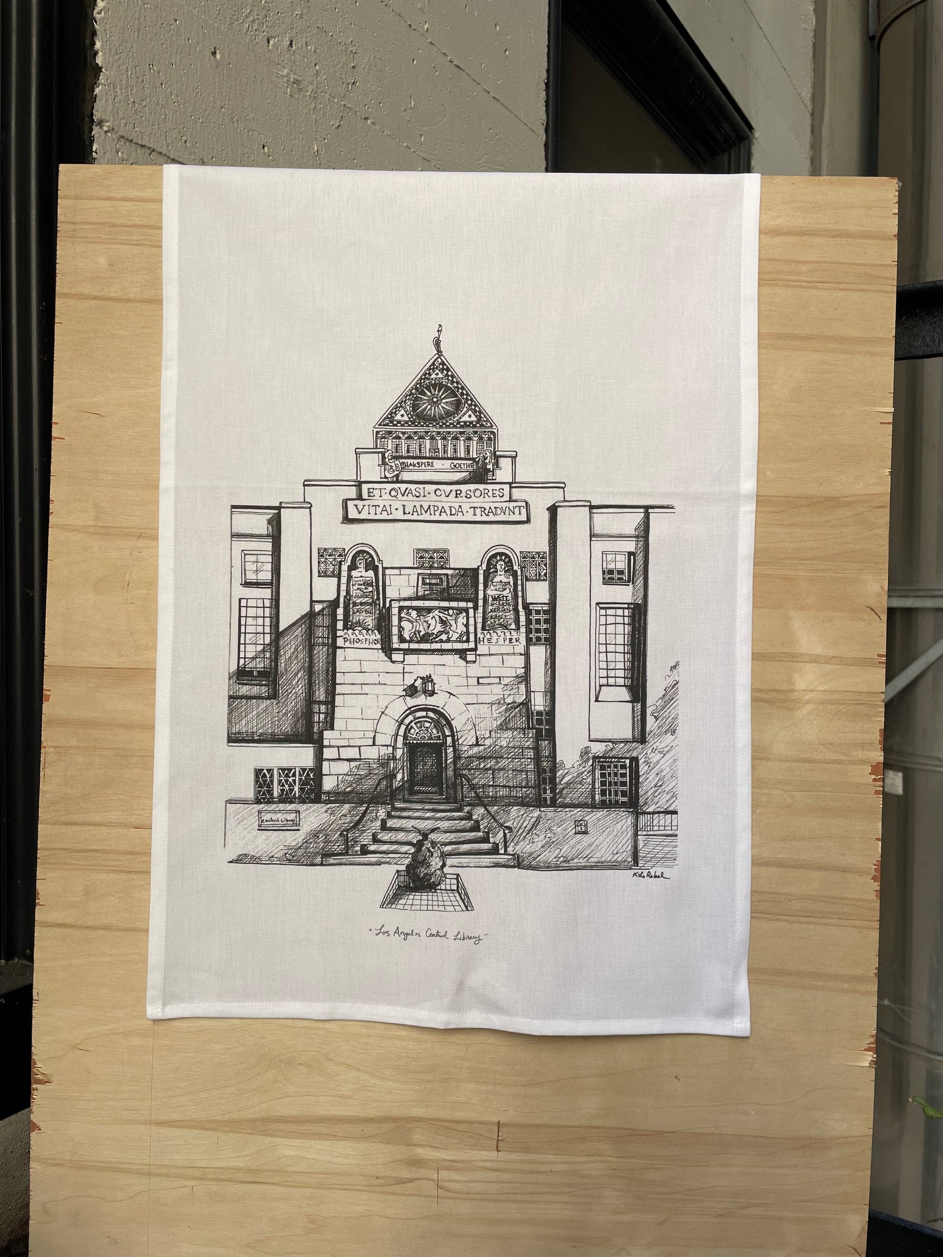 Los Angeles Central Library Towel