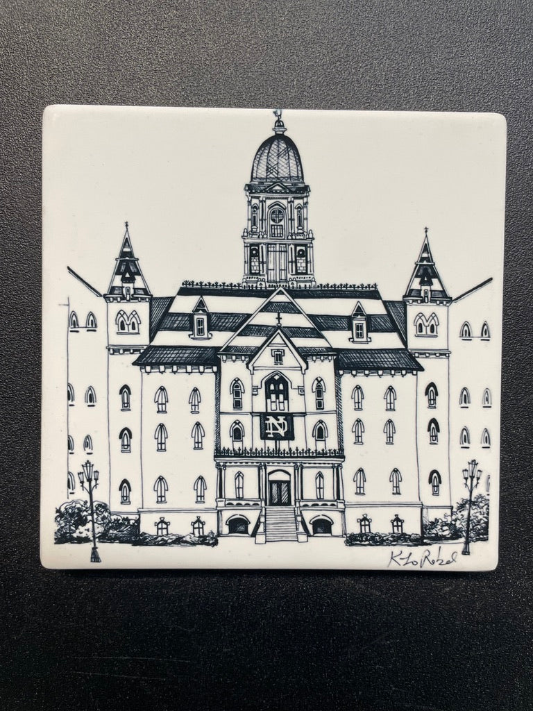 Notre Dame Coaster Set