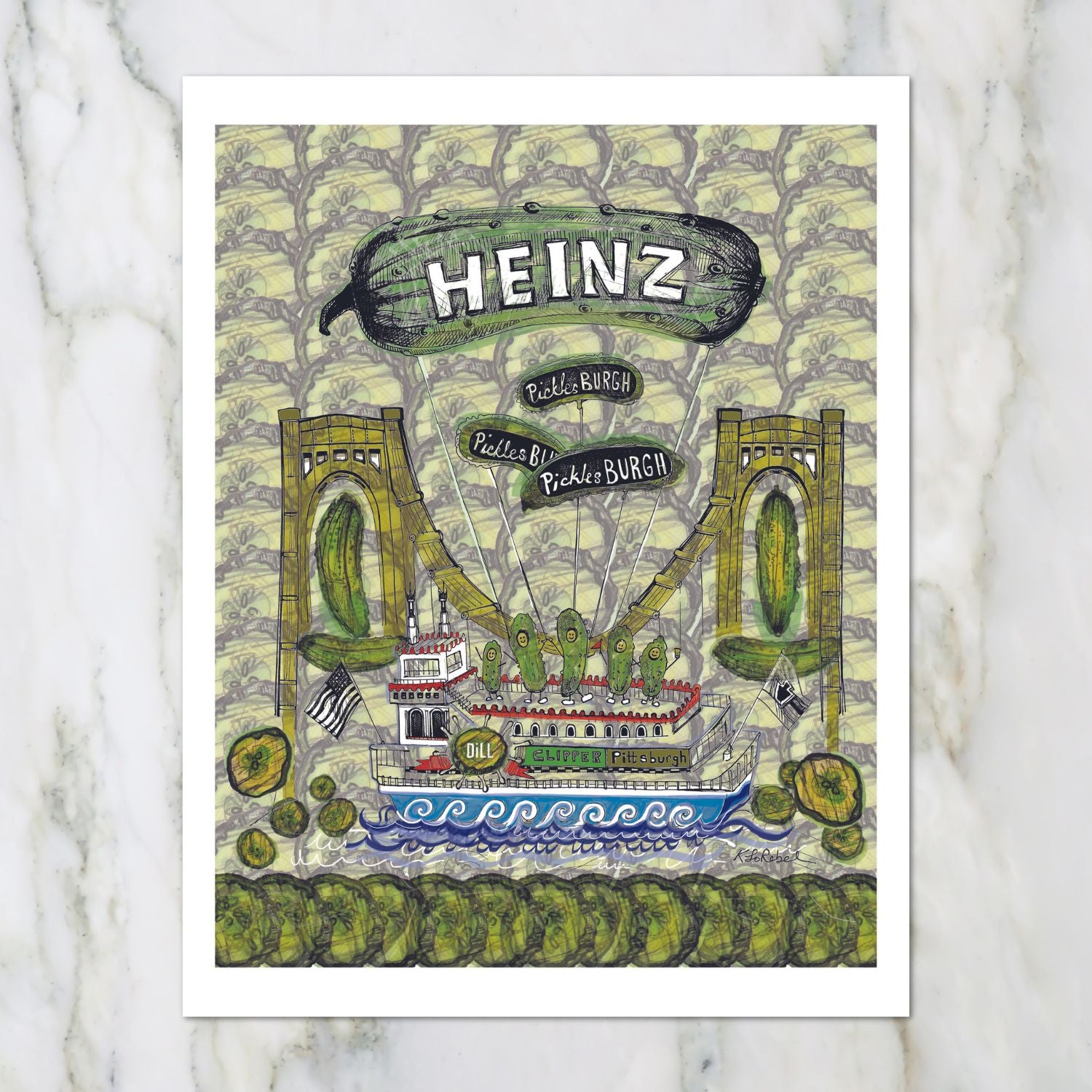 Picklesburgh | Art Print