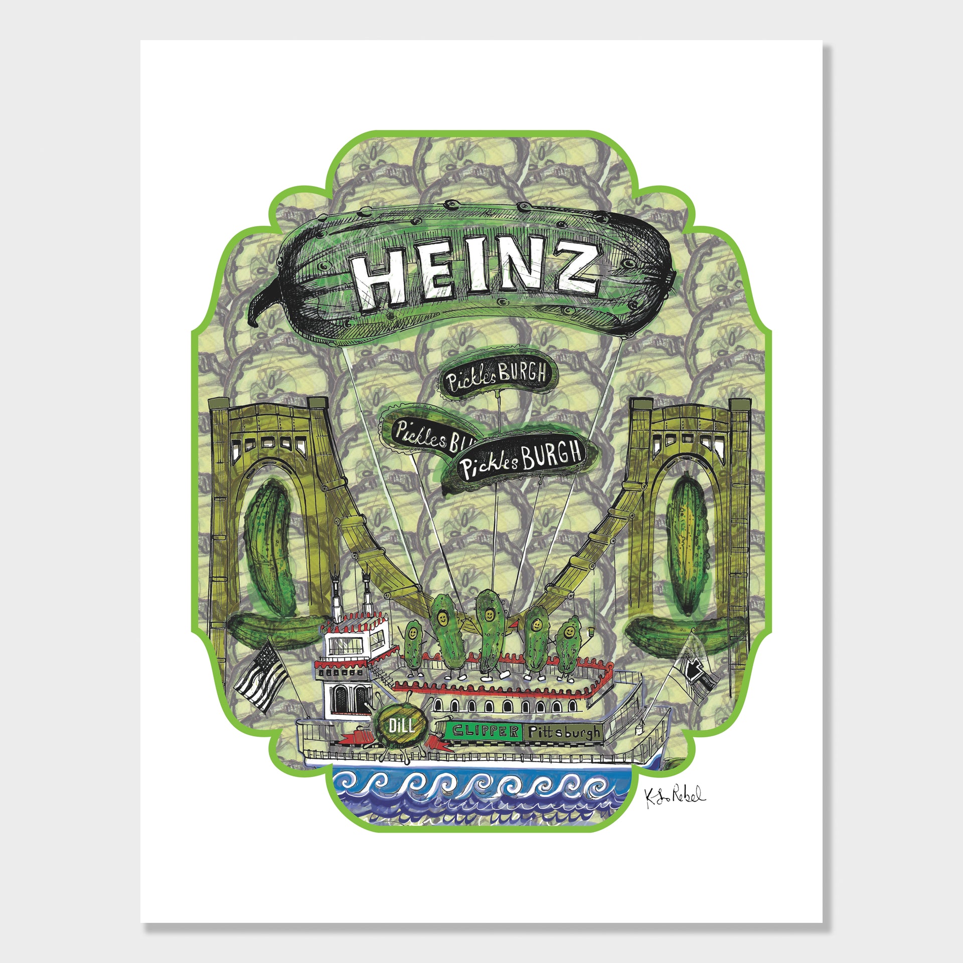 Picklesburgh | Art Print