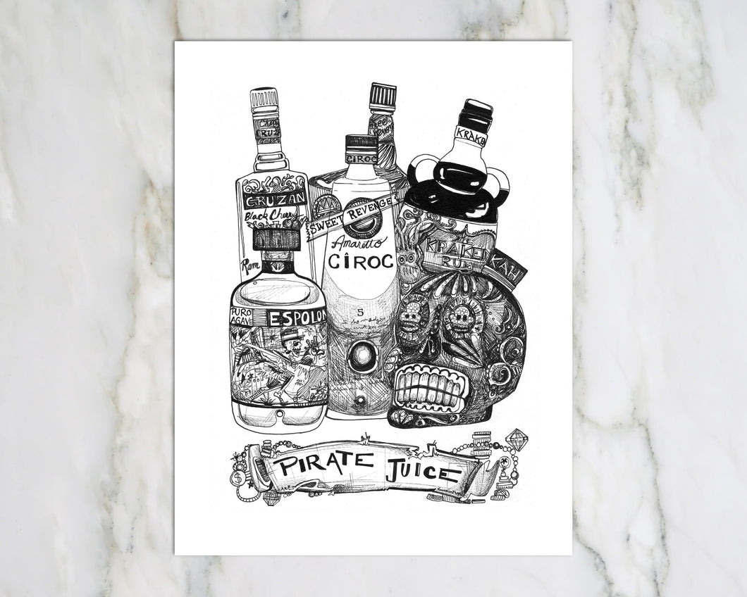 Pirate Juice | Art Print