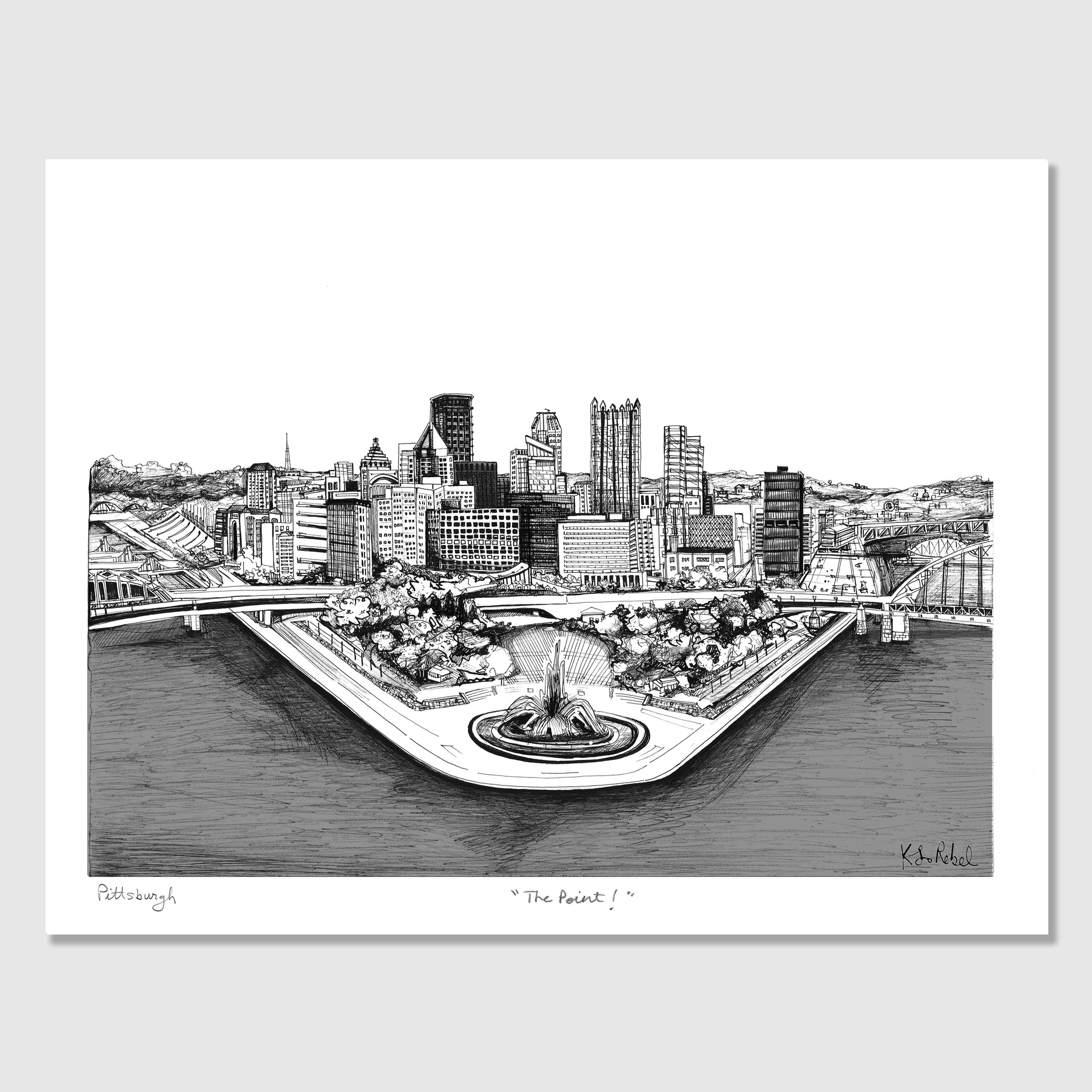 The Point | Art Print