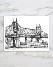Load image into Gallery viewer, Queensboro Bridge | Art Print
