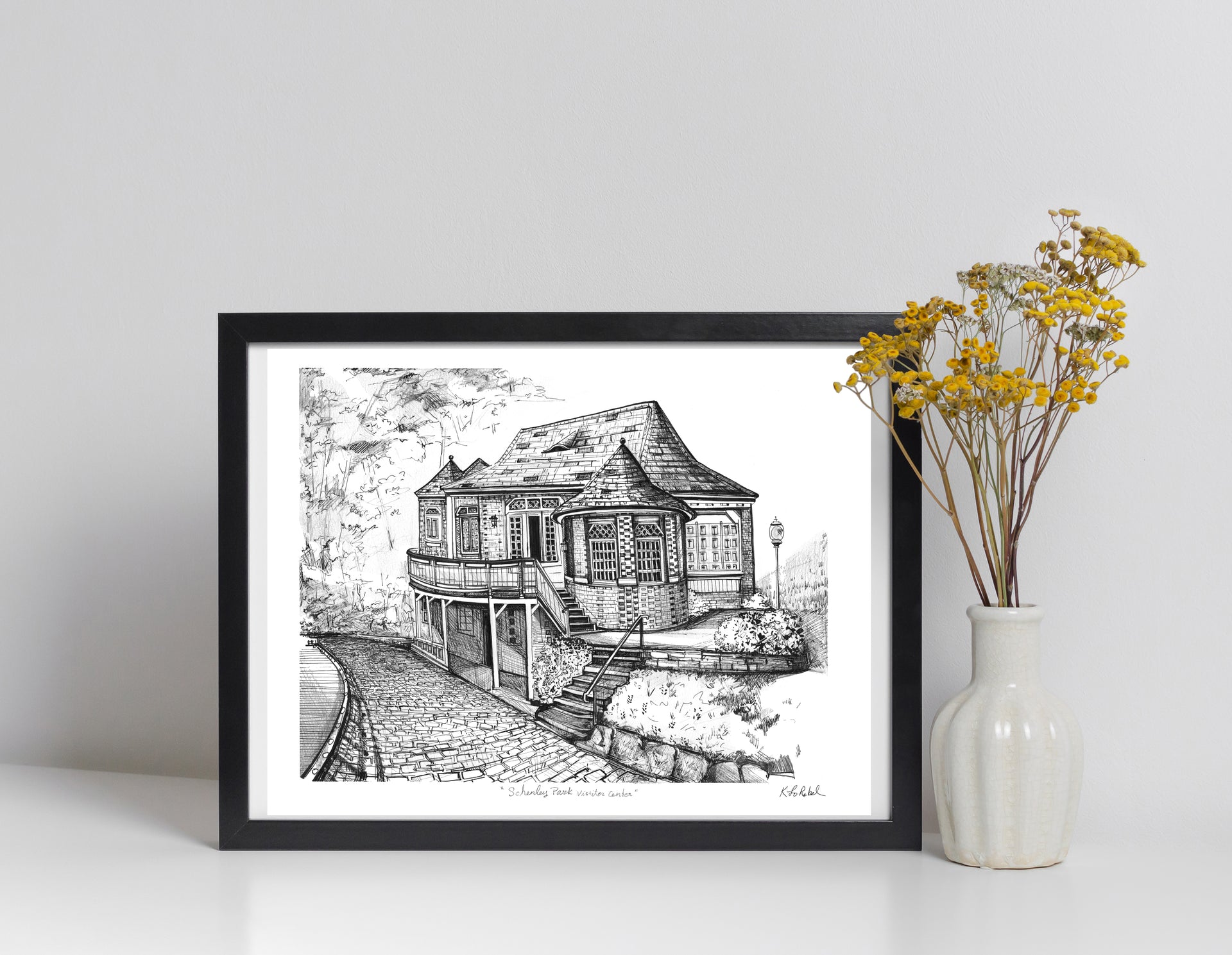 Schenley Park Visitor Center | Art Print