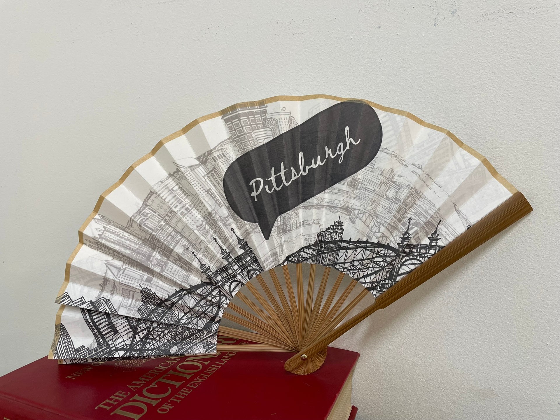 Smithfield St. Bridge - Folding Hand Fan