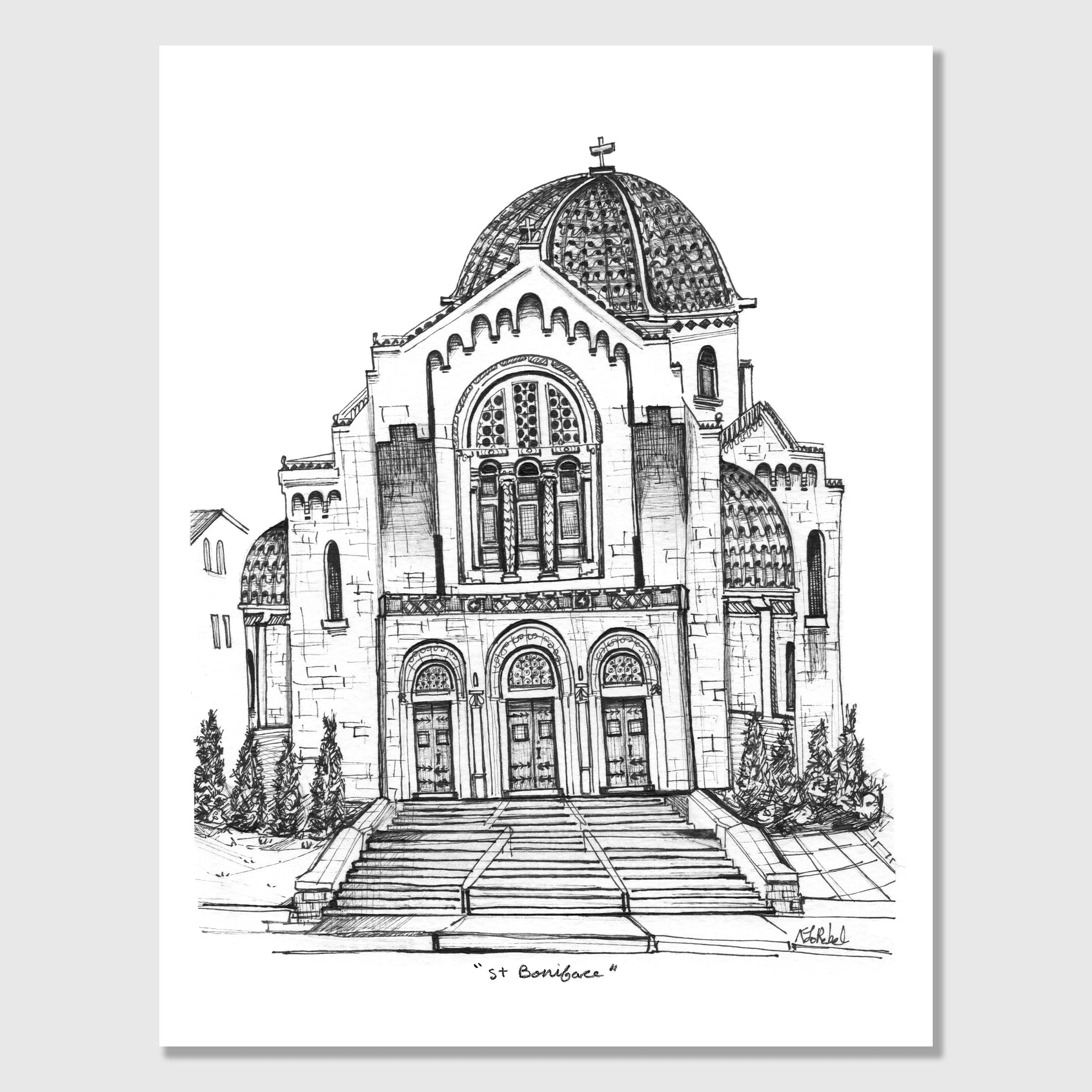 St.Boniface | Art Print