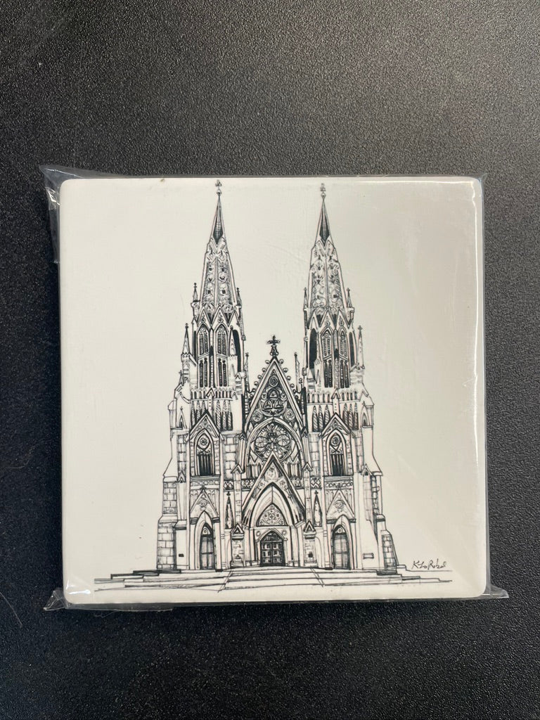 St. Patrick's Cathedral - NYC - Coaster Set