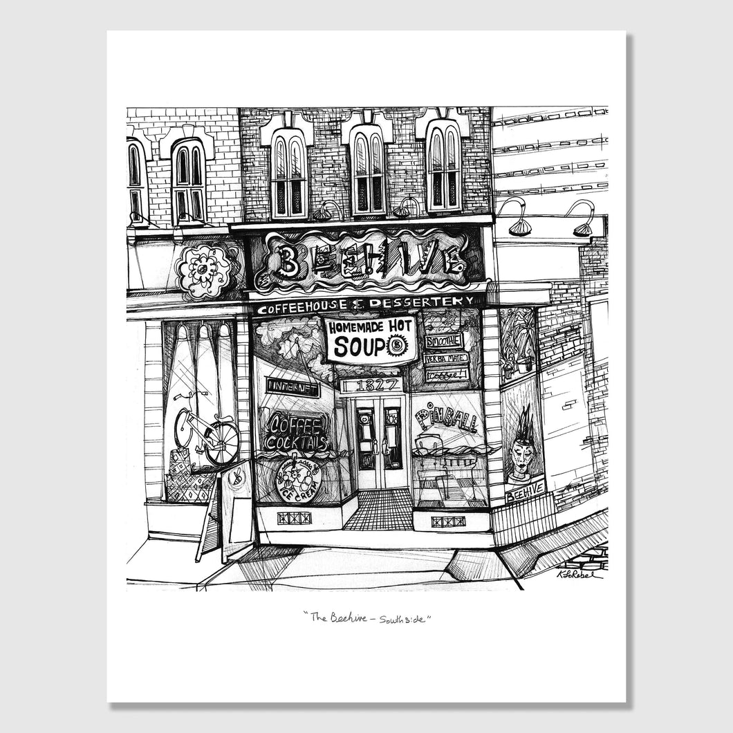 The Beehive - South Side | Art Print
