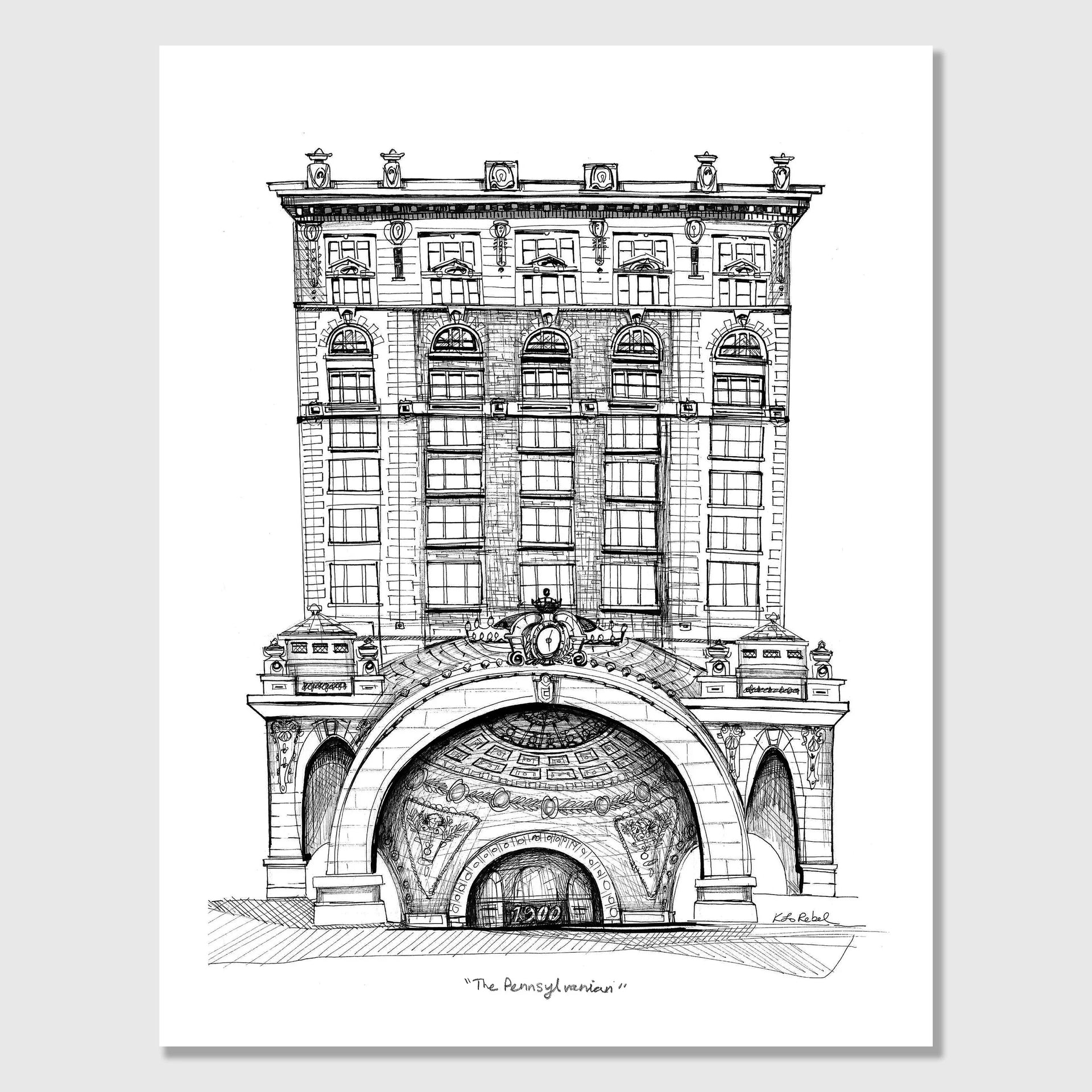 The Pennsylvanian | Art Print