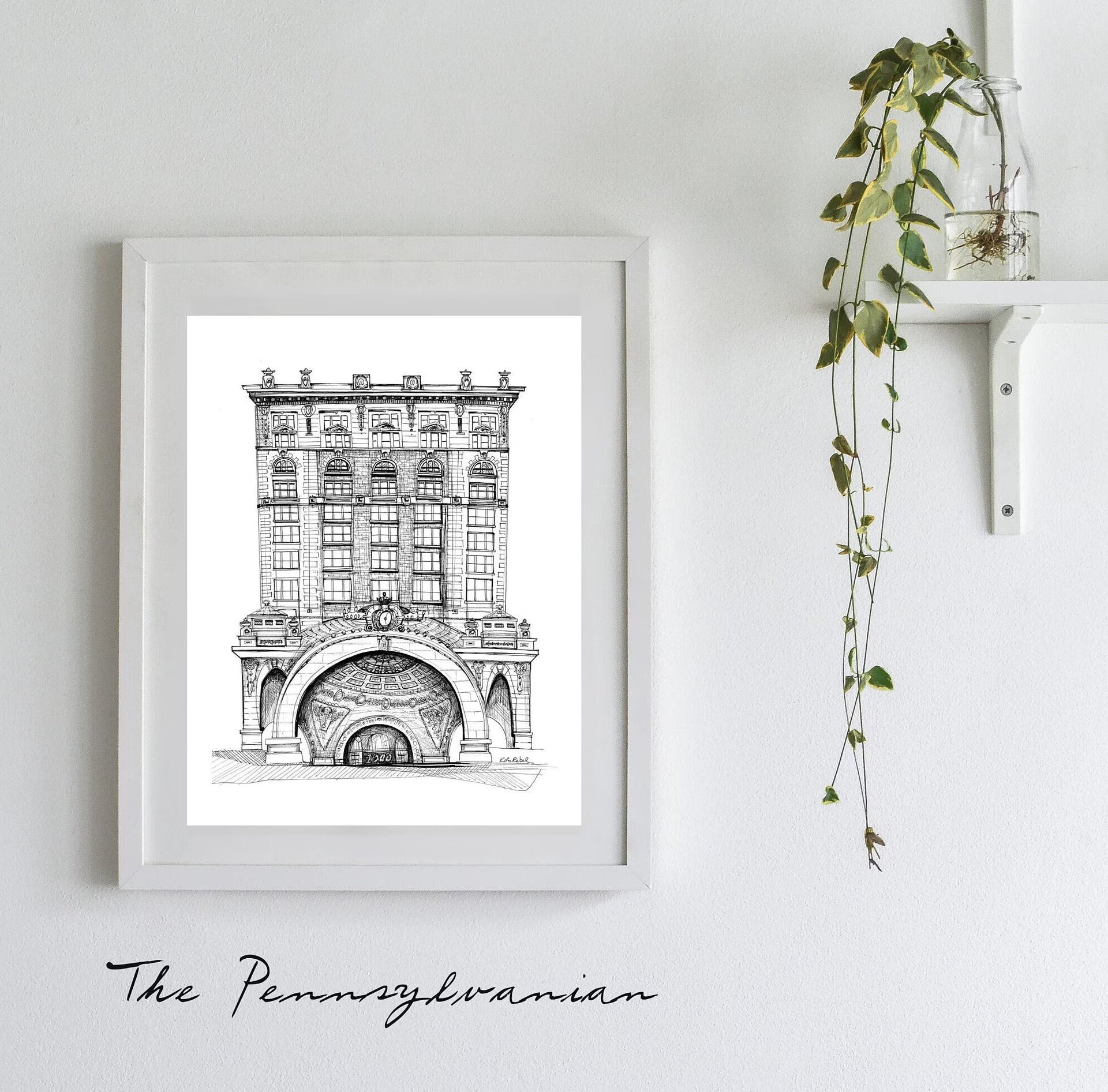 The Pennsylvanian | Art Print