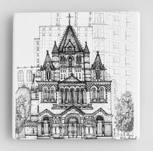 Load image into Gallery viewer, Trinity Church (Boston) Coaster set
