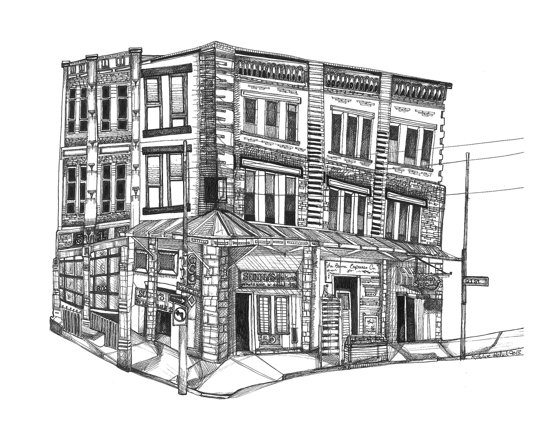21st Street, Strip District | Art Print