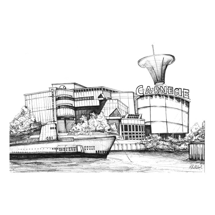 Carnegie Science Center, North Side | Art Print