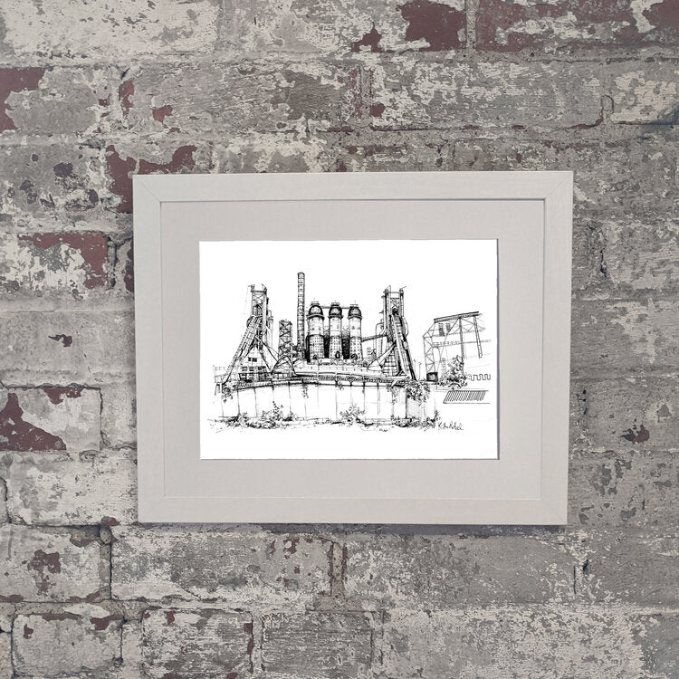 Carrie Furnace, Rankin PA | Art Print