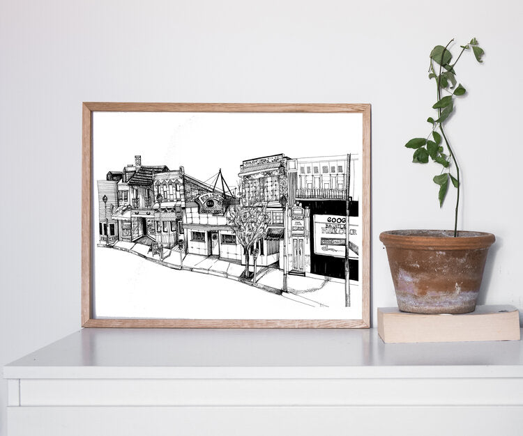 Kelly's Bar, East Liberty | Art Print