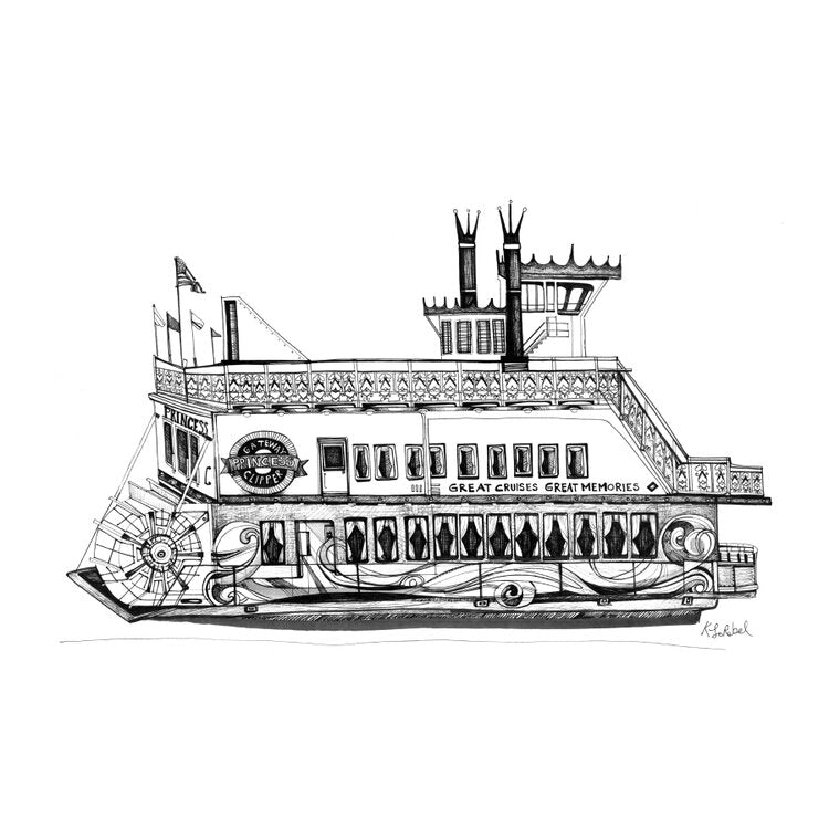 Gateway Clipper, Station Square | Art Print