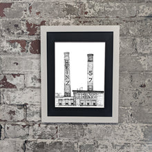 Load image into Gallery viewer, Heinz Smoke Stacks, North Side | Art Print
