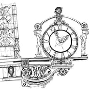 Kaufmann's Clock, Downtown | Art Print