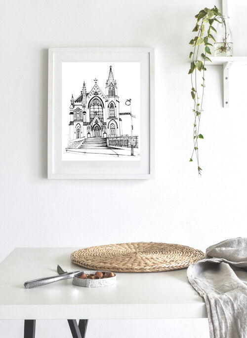 St. Mary of the Mount Church, Mt Washington | Art Print