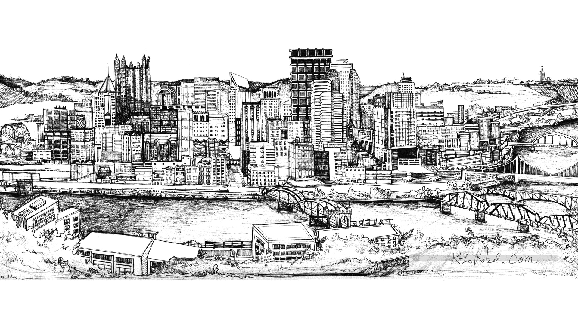 Monongahela Overlook | Limited Edition Art Print