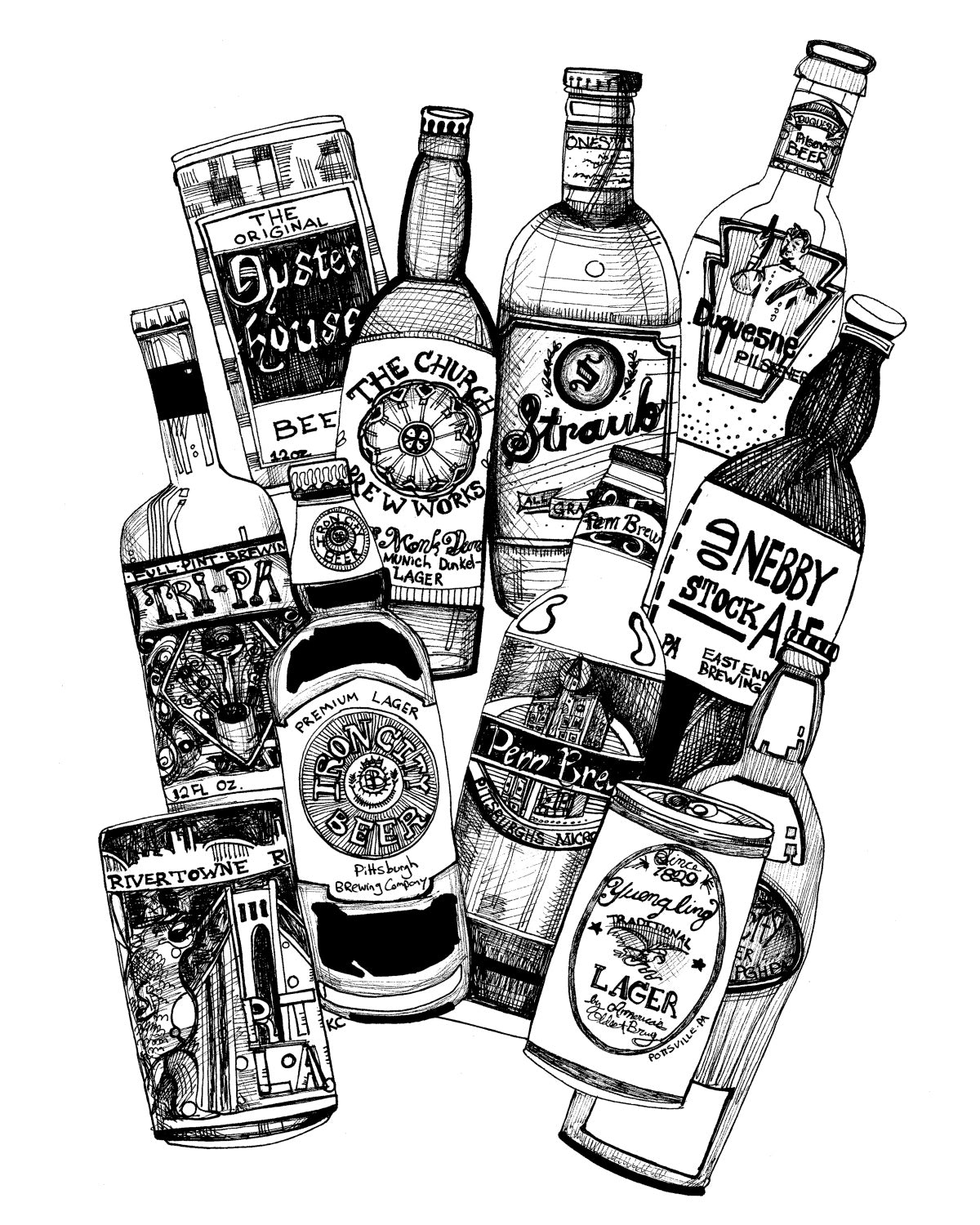 Pittsburgh Beer | Art Print