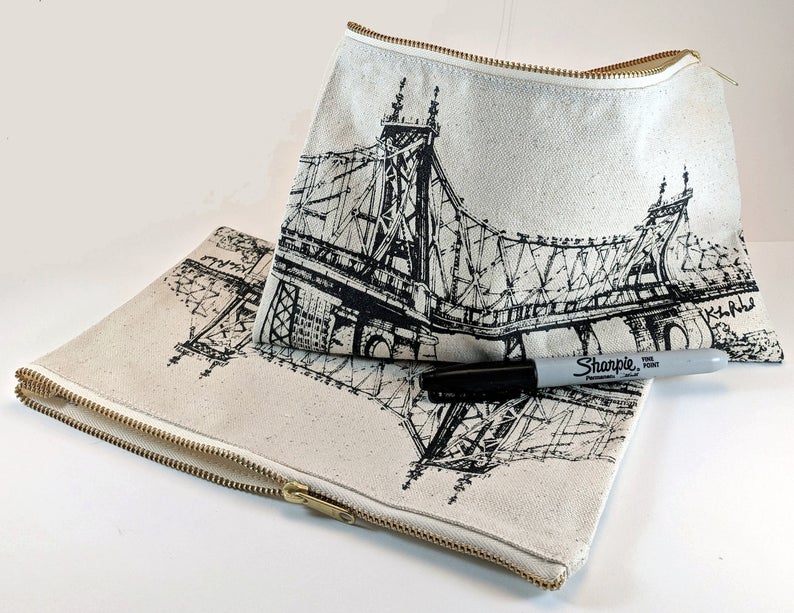 Queensboro Bridge Pouch