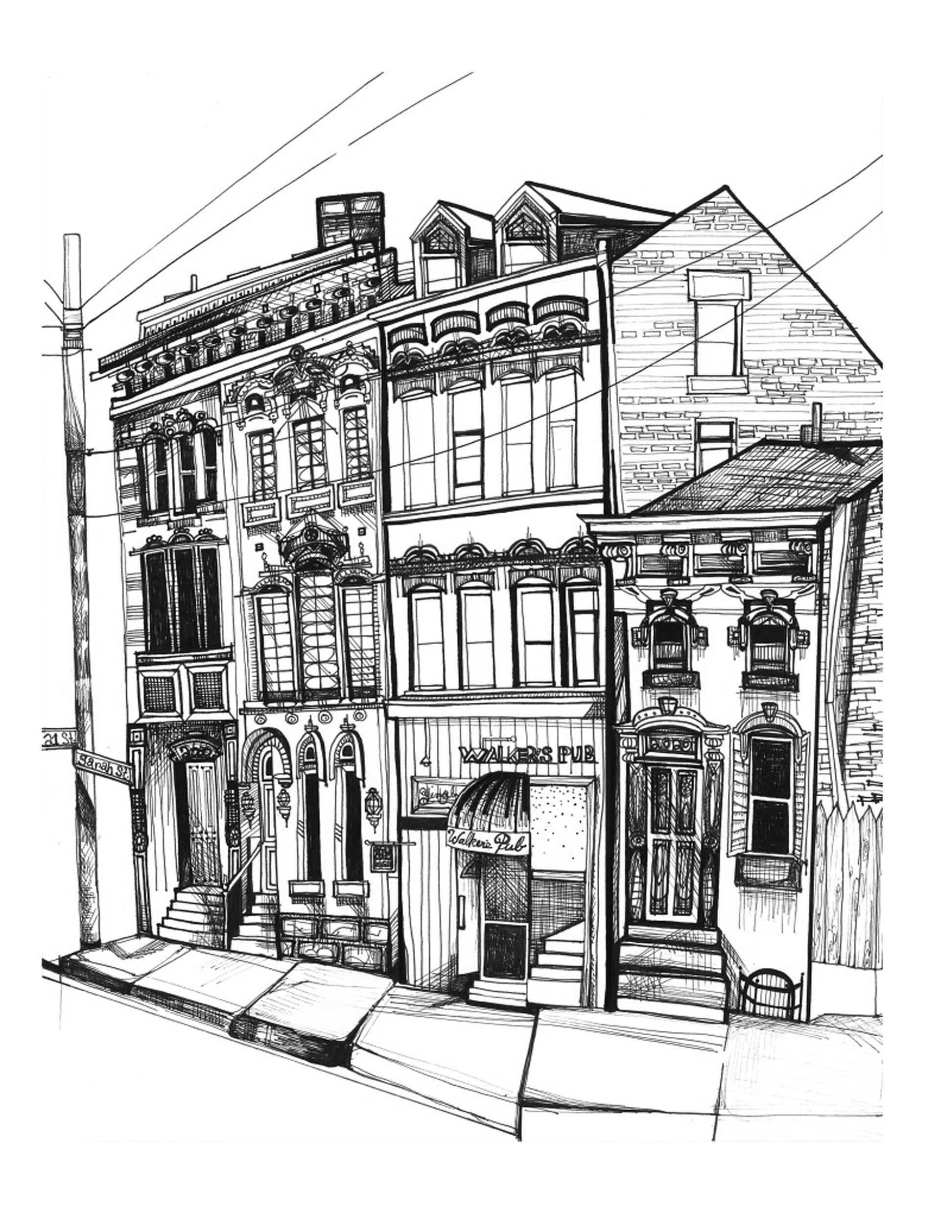 Sarah Street, South Side | Art Print