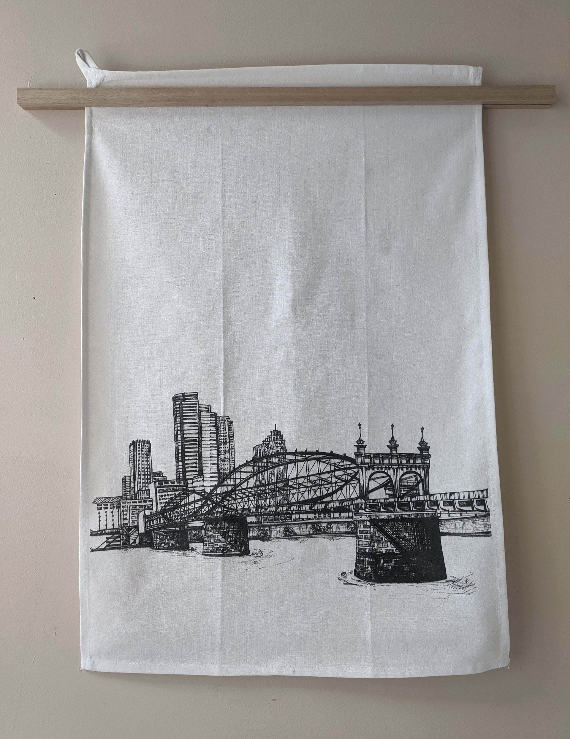 Smithfield Street Bridge Towel