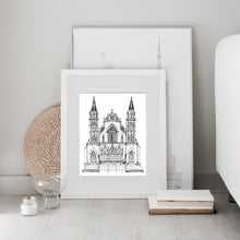 Load image into Gallery viewer, St. Paul&#39;s Cathedral, Oakland | Art Print

