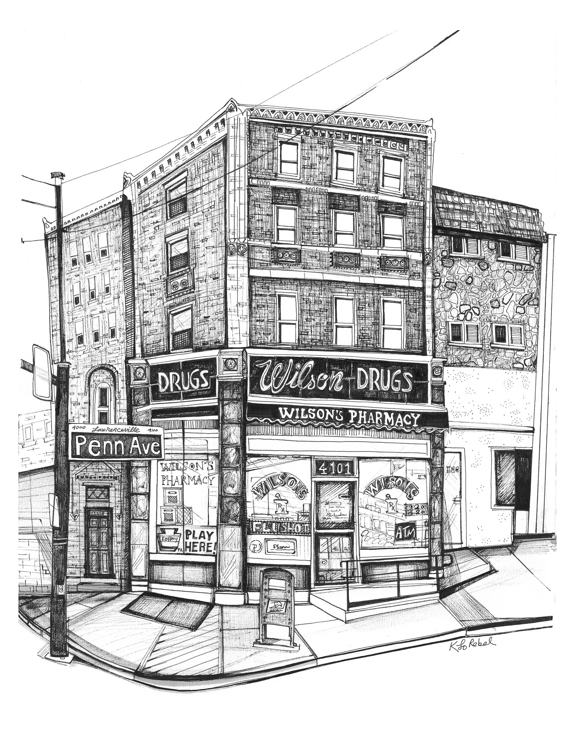 Wilson's Drugs | Limited Edition Art Print