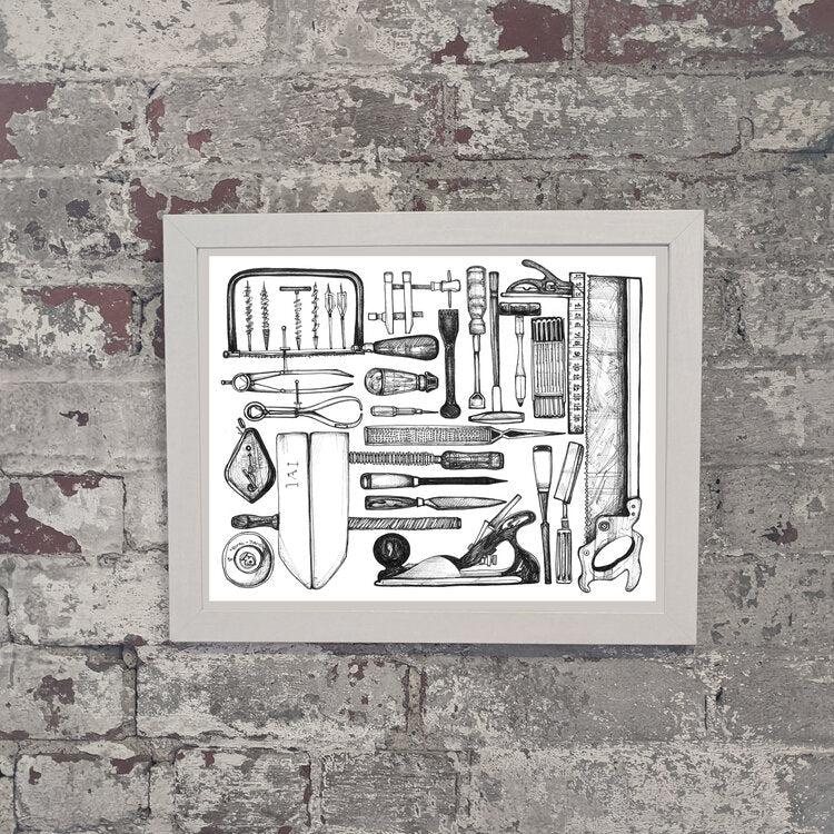 Carpenter's Tools | Art Print